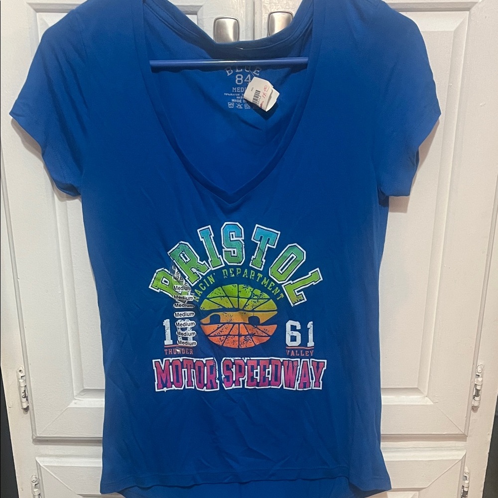 Blue 84 Bristol Motor Speedway Graphic Tee